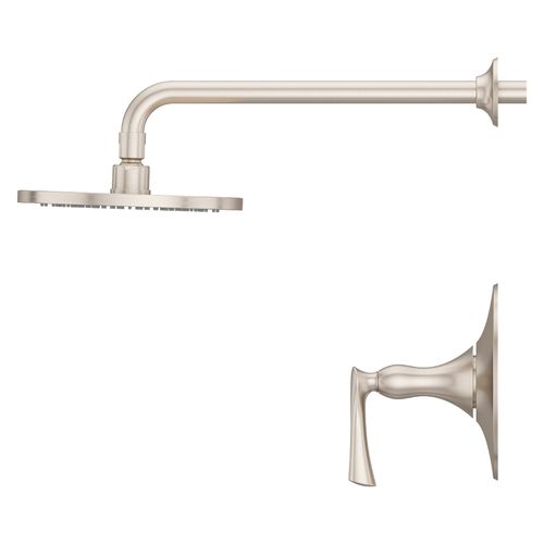 Main product image of Rhen 1-Handle Rain Shower Only Trim 1.8 GPM , LG89-7RHK (Brushed Nickel)