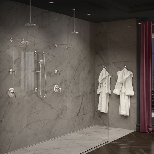 Main product image of Rhen 1-Handle Rain Shower Only Trim 1.8 GPM , LG89-7RHK (Brushed Nickel)