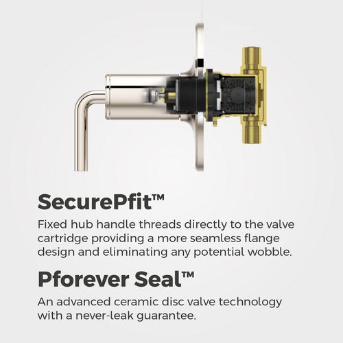 Main product image of Tenet 1-Handle Tub & Shower Trim , LG89-8TNTD (Polished Nickel)