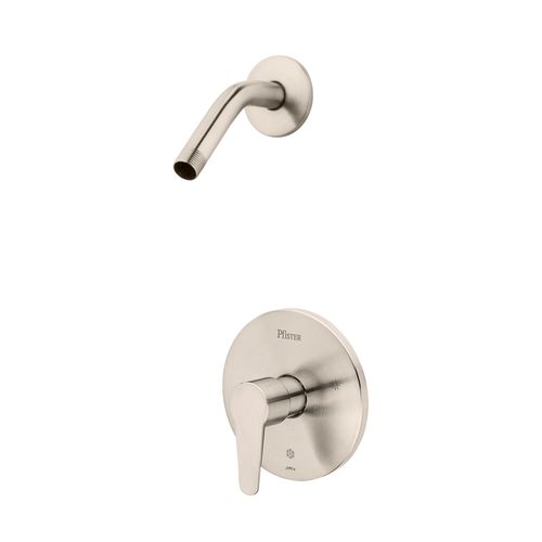 Main product image of Pfirst Modern 1-Handle Shower Only Trim, Less Showerhead , R89-060K (Brushed Nickel)