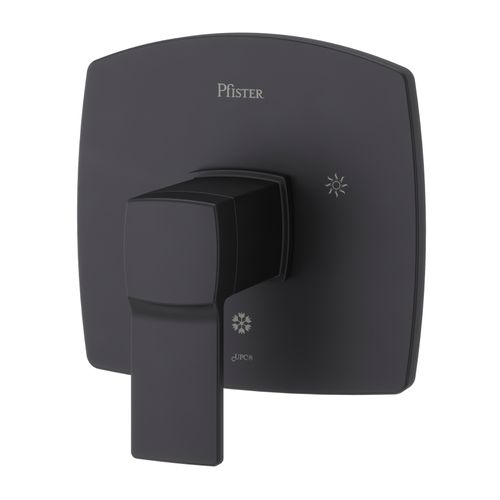 Main product image of Deckard Valve Only Trim , R89-1DAB (Matte Black)