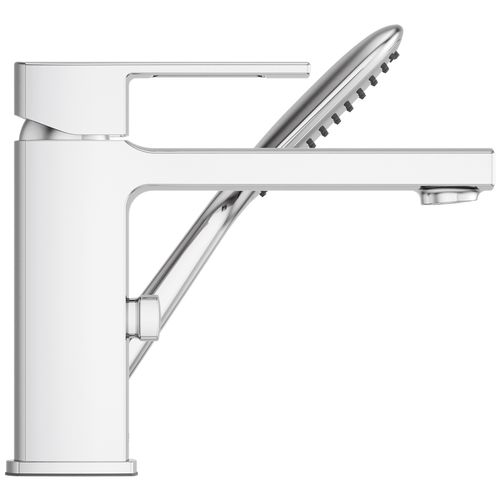Main product image of Deckard 1-Handle Roman Tub Faucet w/ Hand Shower , RT6-2DAC (Polished Chrome)
