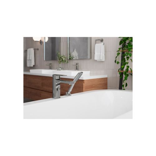 Main product image of Deckard 1-Handle Roman Tub Faucet w/ Hand Shower , RT6-2DAC (Polished Chrome)