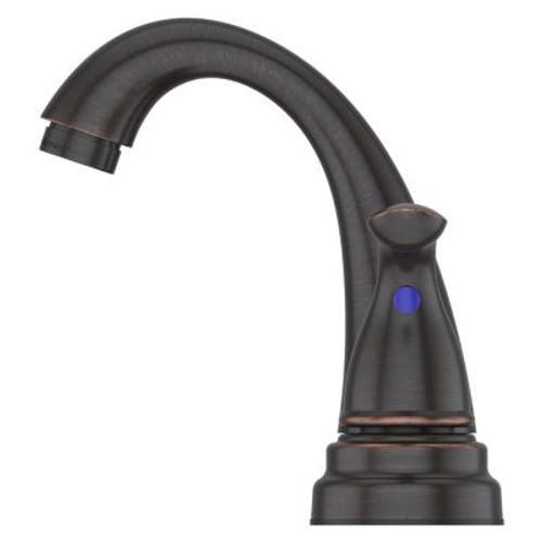 Main product image of Pfirst 2-Handle 4" Centerset Bathroom Faucet, Metal Lever Handles , LG148-700Y (Tuscan Bronze)