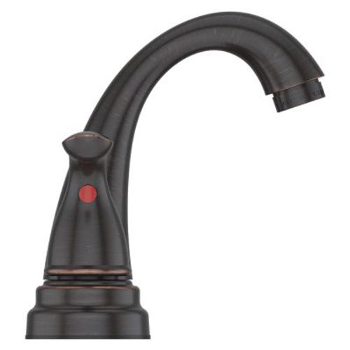 Main product image of Pfirst 2-Handle 4" Centerset Bathroom Faucet, Metal Lever Handles , LG148-700Y (Tuscan Bronze)