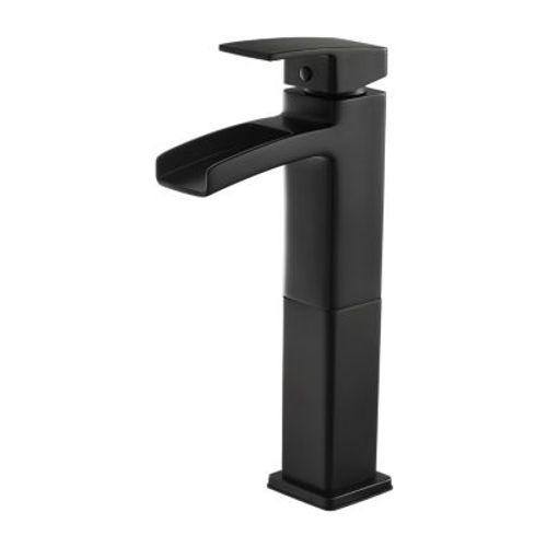 Main product image of Kenzo Single Control Vessel Bathroom Faucet (Black), LG40-DF0B