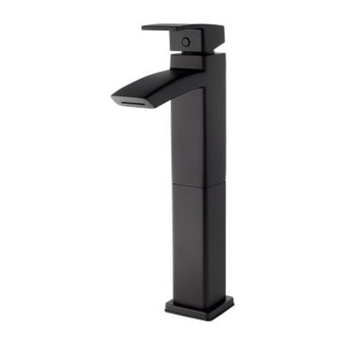 Main product image of Kenzo Single Control Vessel Bathroom Faucet (Matte Black), LG40-DF1B