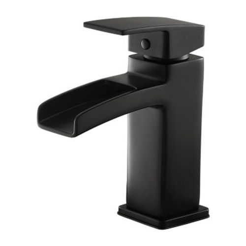 Main product image of Kenzo Single Control 4" Centerset Bathroom Faucet (Black), LG42-DF0B