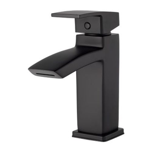 Main product image of Kenzo Single Control 4" Centerset Bathroom Faucet (Black), LG42-DF1B