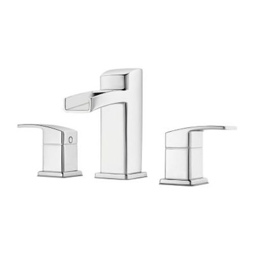 Main product image of Kenzo 2-Handle 8" Widespread Bathroom Faucet (Polished Chrome), LG49-DF0C