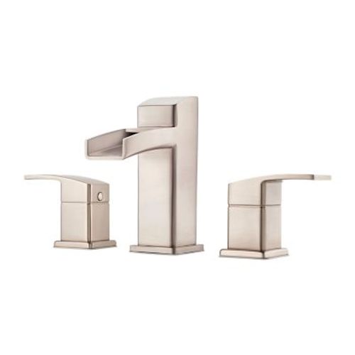 Main product image of Kenzo 2-Handle 8" Widespread Bathroom Faucet (Brushed Nickel), LG49-DF0K
