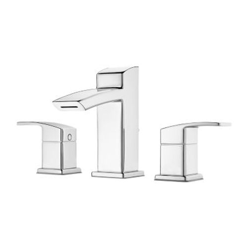 Main product image of Kenzo 2-Handle 8" Widespread Bathroom Faucet (Polished Chrome), LG49-DF2C
