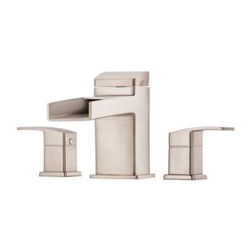 Main product image of Kenzo 2-Handle Waterfall Spout Roman Tub Trim (Brushed Nickel), RT6-5DFK