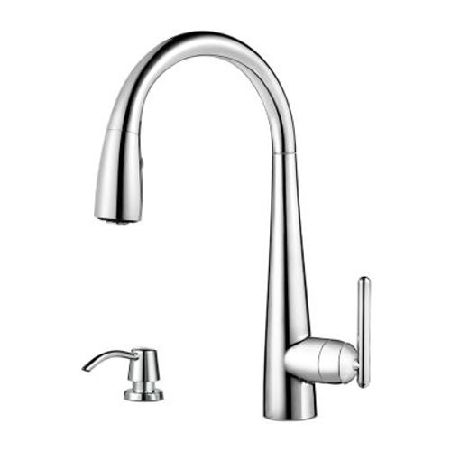Main product image of Lita 1-Handle Pull-Down Kitchen Faucet (Polished Chrome), GT529-SMC