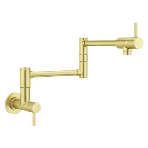 Main product image of Lita 2-Handle 1-Hole Potfiller Kitchen Faucet (Brushed Gold), GT533-PFBG