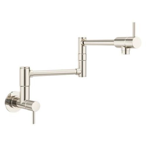 Main product image of Lita 2-Handle 1-Hole Potfiller Kitchen Faucet (Polished Nickel), GT533-PFD