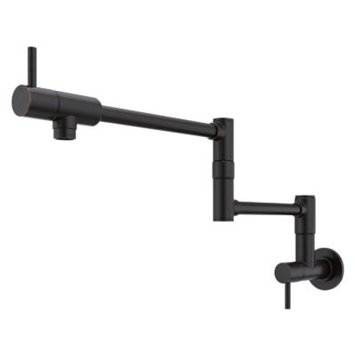 Main product image of Lita 2-Handle 1-Hole Pot Filler Kitchen Faucet (Tuscan Bronze), GT533-PFY