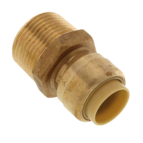 Main product image of 1/2" Push Fit x 3/4" Male Reducing Adapter (Lead Free)