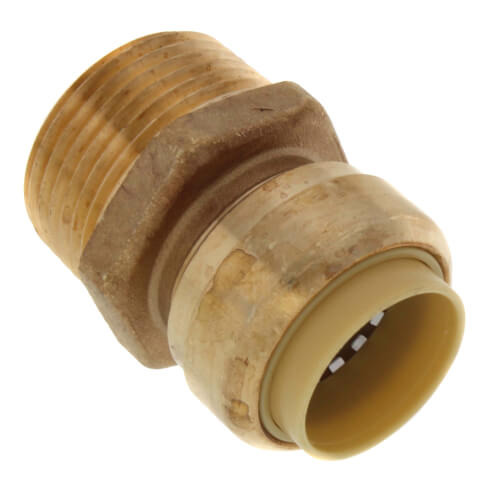 Main product image of 3/4" Push Fit x 1" Male Reducing Adapter (Lead Free)