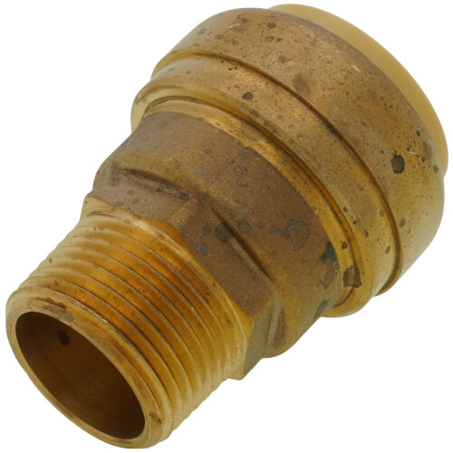 JOHN GUEST PIPE CONNECTOR. Push-fit buis O.D. 1/4 tot 1/2 BSP schroefdraad. Speedfit Onderdeelnummer CI320814S. Inch maat schroefdraad acetaal fittingen voor dranken dispensers en zuiver water