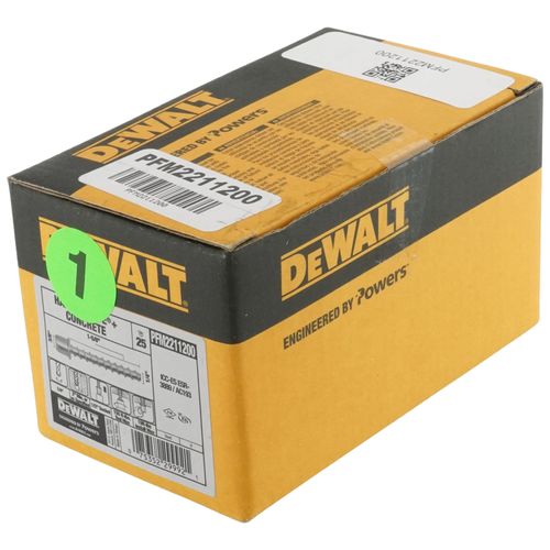 Main product image of 3/8" Vertical Rod Hanger for Concrete, 1/4" x 1-5/8" (Box of 25)
