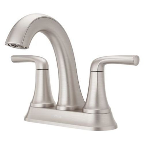 Main product image of McAllen 2-Handle 4" Centerset Bathroom Faucet (Spot Defense Brushed Nickel), LG48-MCA0GS
