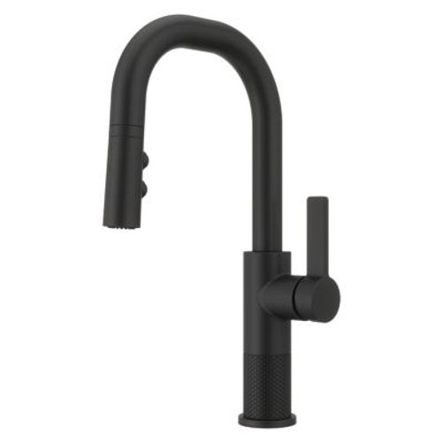 Main product image of Montay 1-Handle Pull-Down Bar/Prep Faucet (Matte Black), GT572-MTB