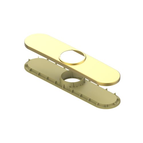 Main product image of Raya Or Neera Pulldown Kitchen Faucet Deckplate (Brushed Gold) 961-201BG