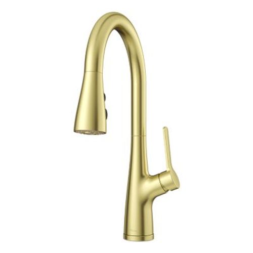 Main product image of Neera Pull-Down Kitchen Faucet (Brushed Gold), LG529-NEBG