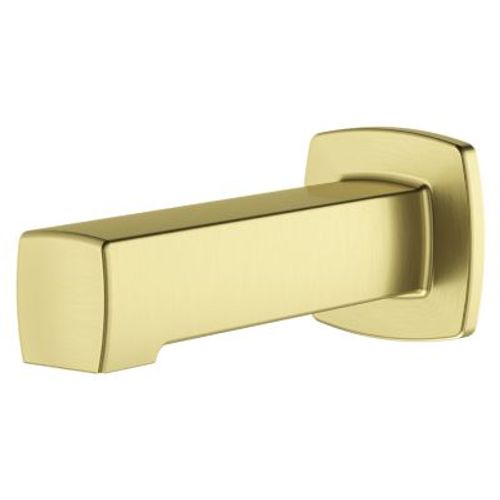 Main product image of Squared Non-Diverting Tub Spout (Matte Black) , 920-247BG