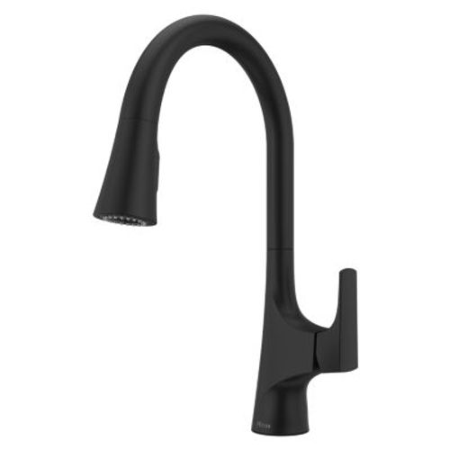 Main product image of Norden 1-Handle Pull-Down Kitchen Faucet (Matte Black), GT529-NRB