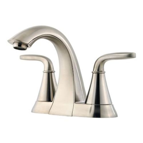 Main product image of Pasadena 2-Handle 4" Centerset Bathroom Faucet (Brushed Nickel), LF-048-PDKK