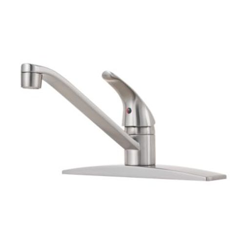 Main product image of Pfirst Series 1-Handle Kitchen Faucet (Stainless Steel), J134-144S