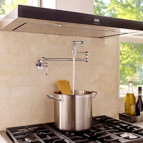 Main product image of Port Haven Pot Filler Faucet (Polished Chrome), GT533-TDC