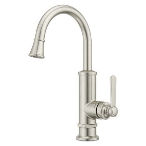 Main product image of Port Haven 1-Handle Bar/Prep Kitchen Faucet (Stainless Steel), GT72-TDS