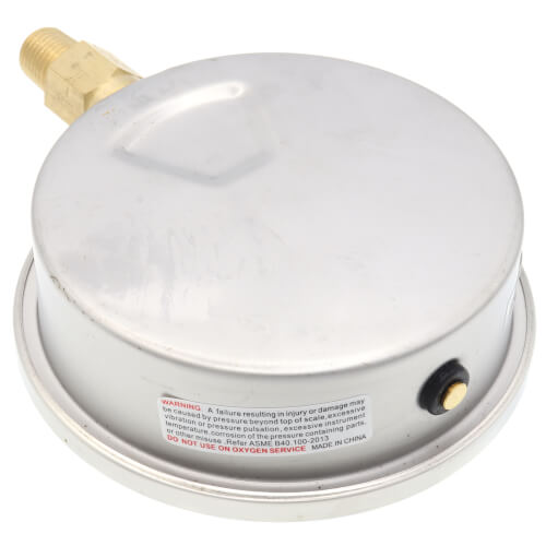 Main product image of 4" Stainless Steel Liquid Filled Pressure Gauge (0-160 PSI)