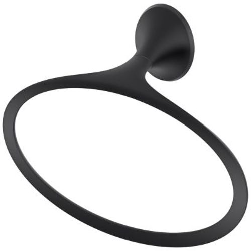 Main product image of Rhen Towel Ring (Matte Black), BRB-RH0B