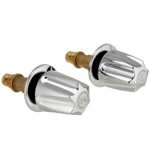 Main product image of 2-Handle Rebuild Kit w/ Metal Knobs (Polished Chrome), S10-2100