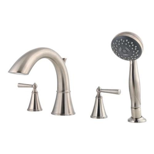 Main product image of Saxton Roman Tub Trim Kit w/Handshower (Brushed Nickel), LG6-4GLK