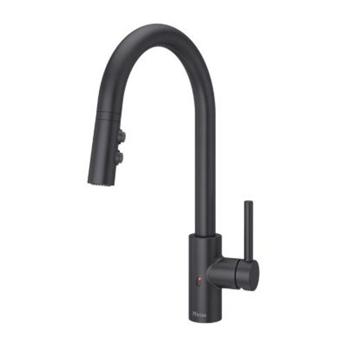 Main product image of Stellen 1-Handle Electronic Pull-Down Kitchen Faucet (Black), LG529-ESAB