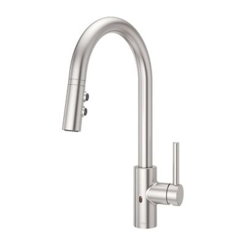 Main product image of Stellen 1-Handle Electronic Pull-Down Kitchen Faucet (Stainless Steel), LG529-ESAS