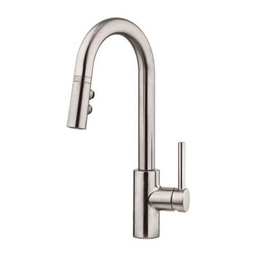 Main product image of Stellen1-Handle Pull-Down Bar/Prep Kitchen Faucet (Stainless Steel), LG572-SAS