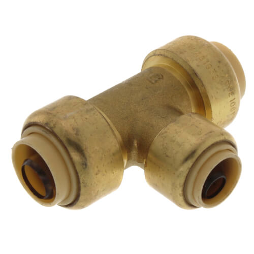 Main product image of 1/2" x 1/2" x 3/8" Push Fit Reducing Tee (Lead Free)