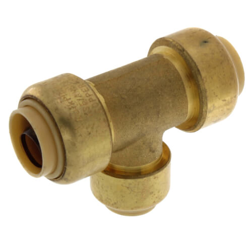 Main product image of 1/2" x 1/2" x 3/8" Push Fit Reducing Tee (Lead Free)