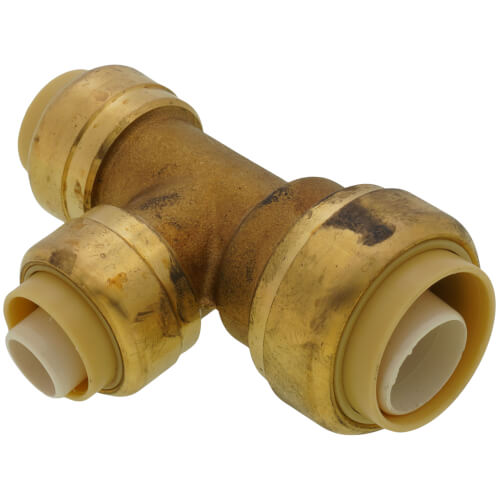 Main product image of 3/4" x 1/2" x 1/2" Push Fit Reducing Tee (Lead Free)