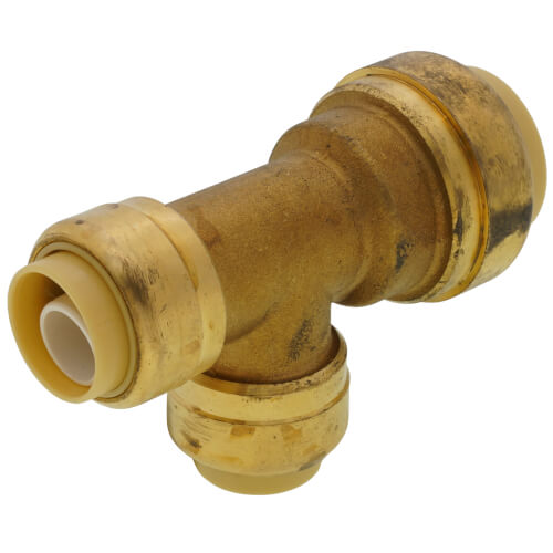 Main product image of 3/4" x 1/2" x 1/2" Push Fit Reducing Tee (Lead Free)