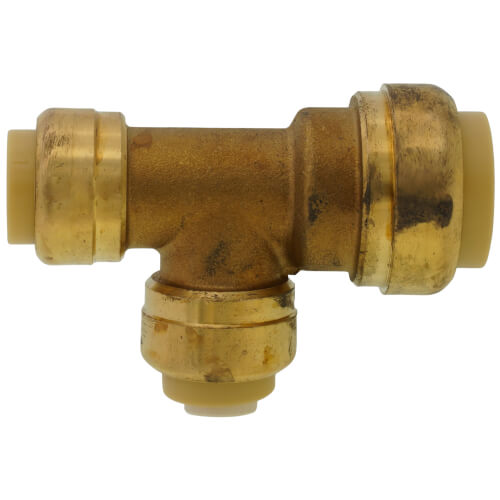 Main product image of 3/4" x 1/2" x 1/2" Push Fit Reducing Tee (Lead Free)