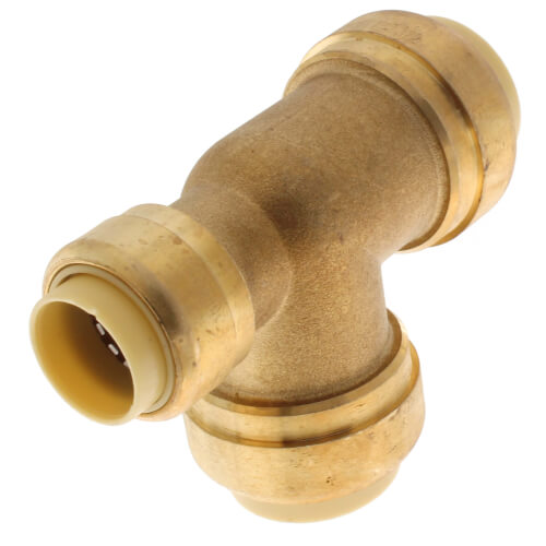 Main product image of 3/4" x 1/2" x 3/4" Push Fit Reducing Tee (Lead Free)
