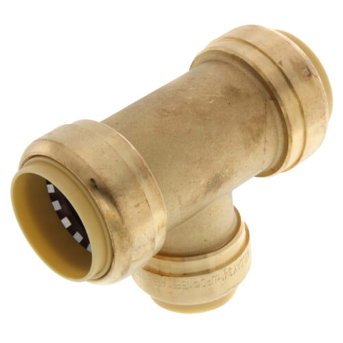 Main product image of 1" x 1" x 3/4" Push Fit Reducing Tee (Lead Free)