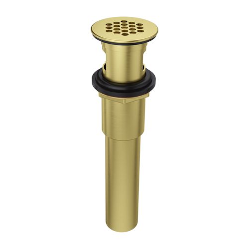 Main product image of Grid Strainer with Overflow (Brushed Gold) 972-104BG